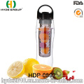 750ml Hot Sale Plastic Fruit Infuser Water Bottle, BPA Free Tritan Water Bottle (HDP-0892)